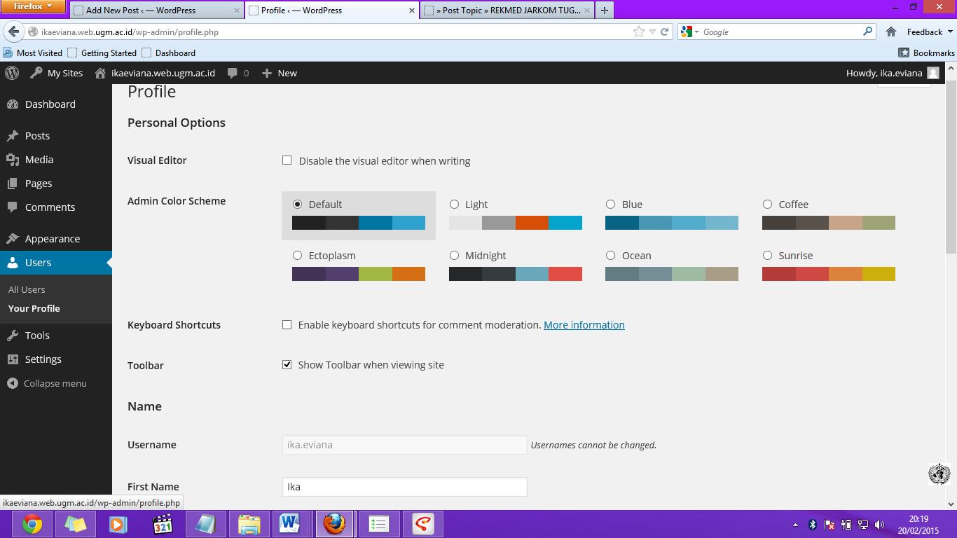 Profile php mode modes